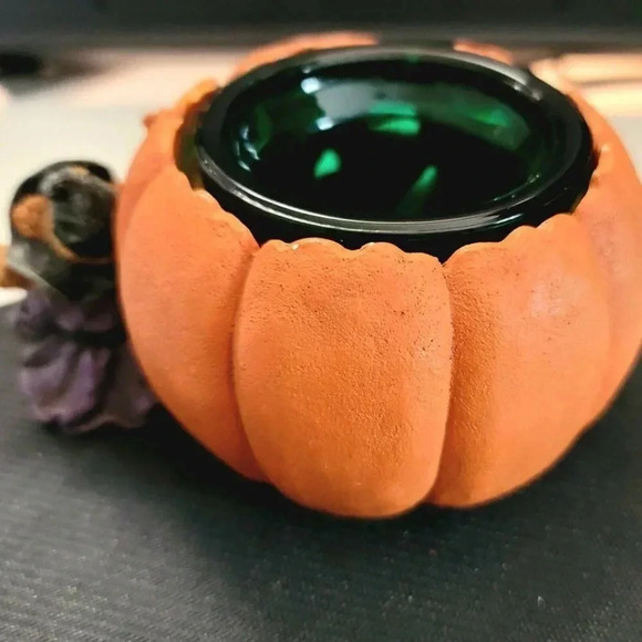 Boyds Bears & Friends Witch PUMPKIN MAGIC Halloween Candle Holder - Picture 11 of 11